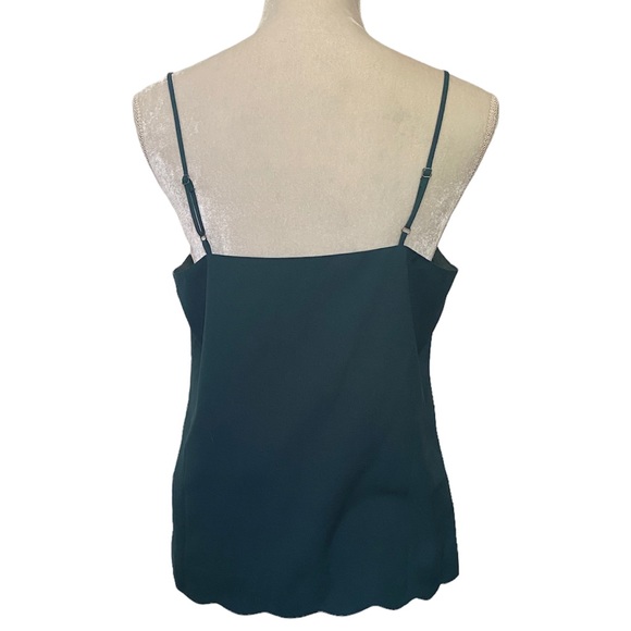 J. Crew Women’s Green‎ Spaghetti Strap Camisole sz 6 - Picture 3 of 6